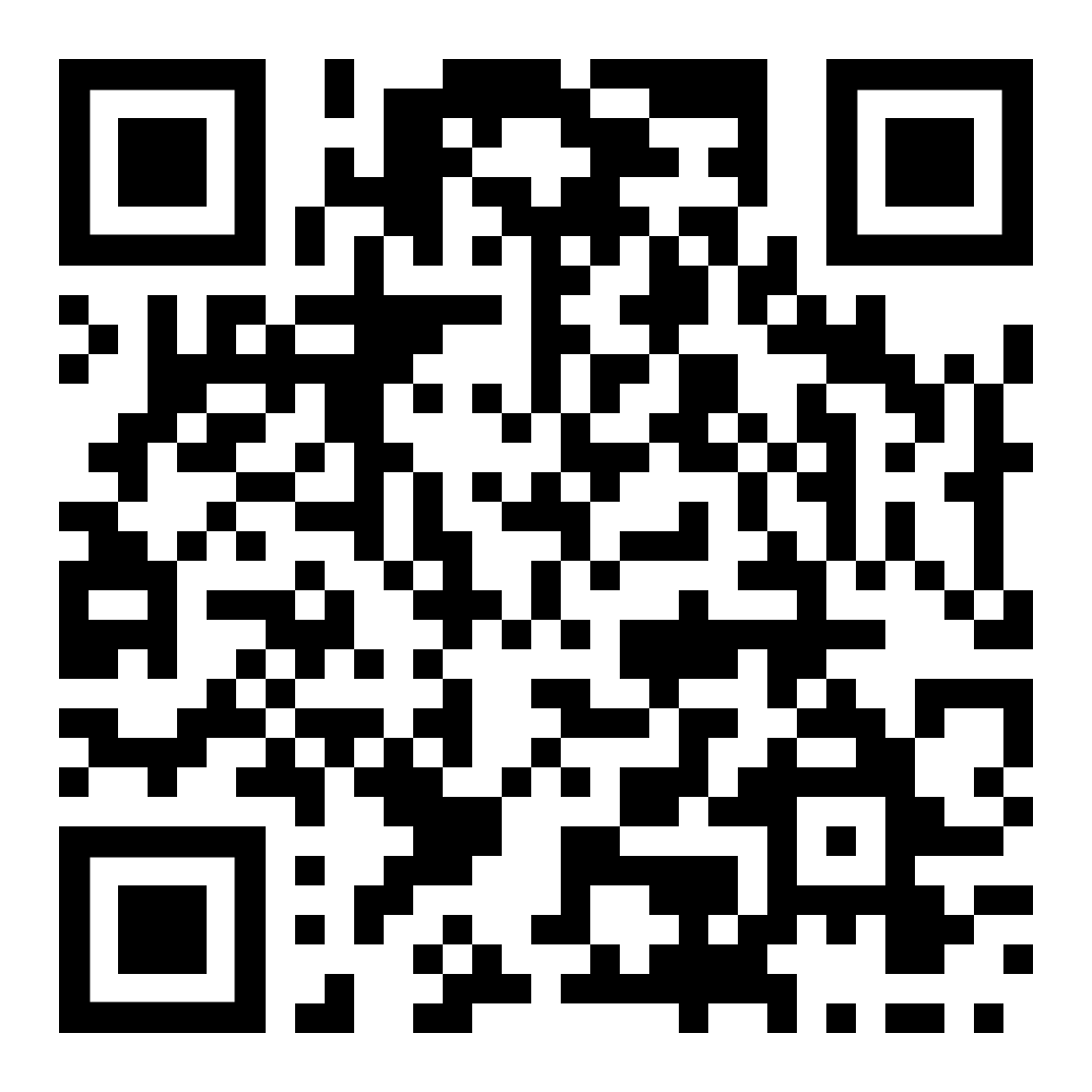 QR code link to patient information leaflet
